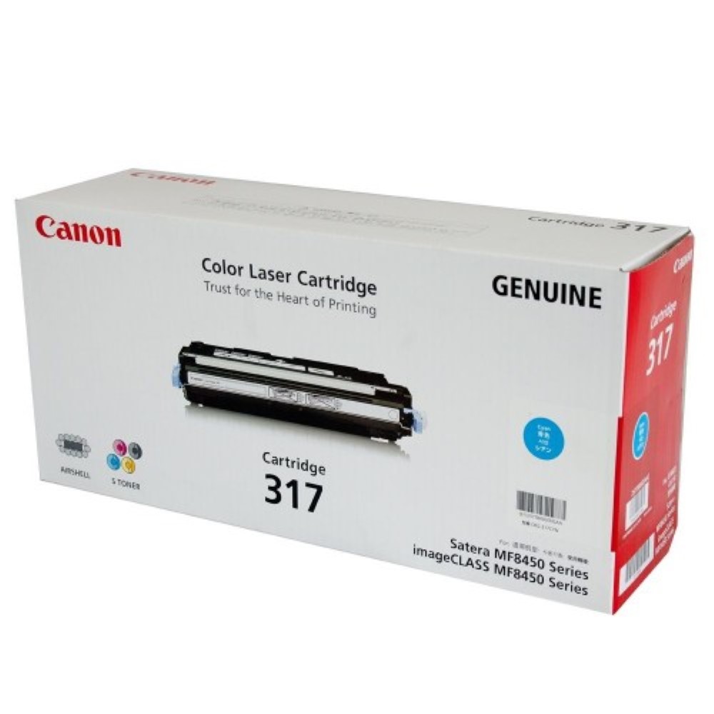 Canon Cartridge 317 Cyan Toner (4K pgs)